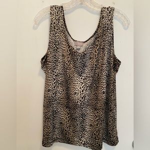 Used Chico’s leopard print blouse